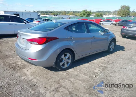 2016 Hyundai Elantra Value Edition из США, поврежденный, VIN 5NPDH4AE1GH773178